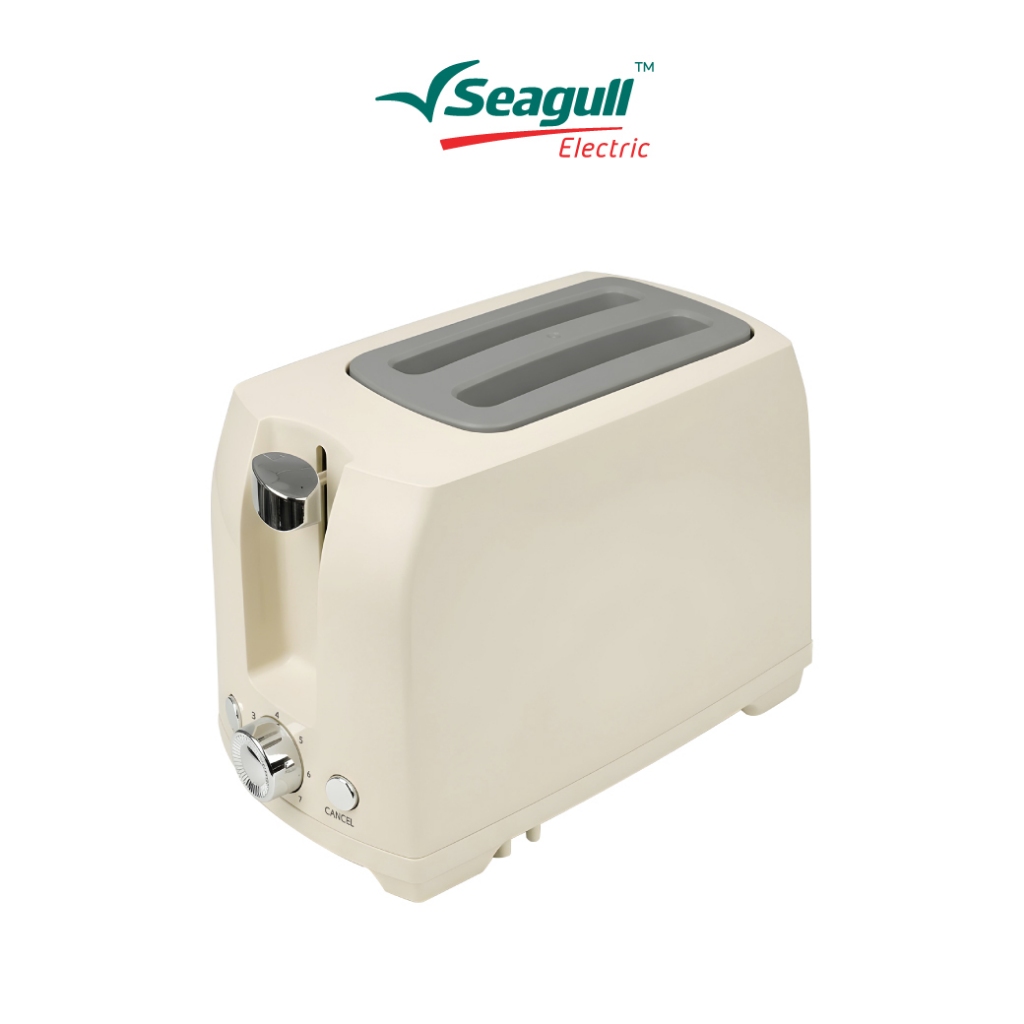Seagull เครื่องปิ้งขนมปัง 2 แผ่น (ครีม) Toaster 2 Slice (Cream)