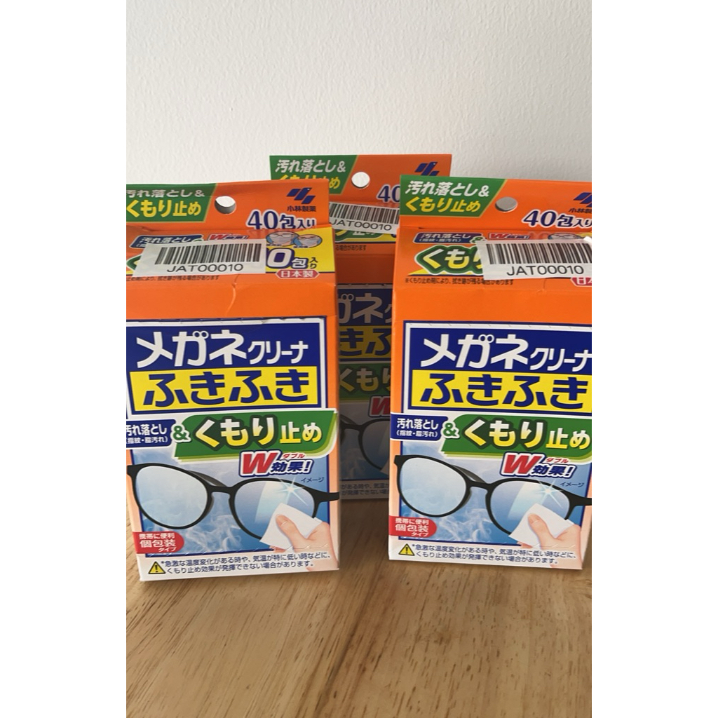 แผ่นเช็ดแว่นตา Kobayashi Clear Wipe แบบเปียก ขนาด 100x133 มม.