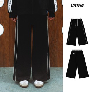 URTHE - กางเกงขายาว เอวยางยืด รุ่น SPORTY WOMEN TRACK PANTS