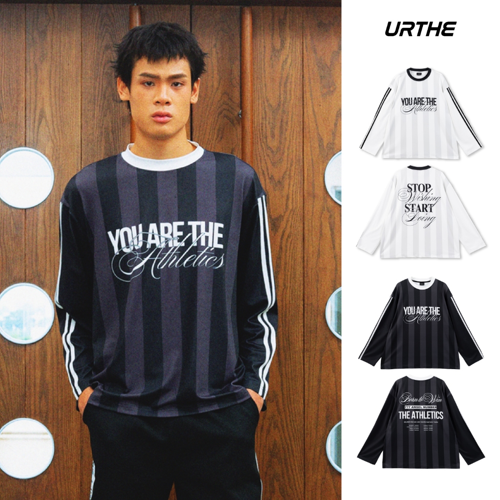 URTHE - เสื้อยืด เสื้อแขนยาว รุ่น STOP WISHING LONG SLEEVE T-SHIRT