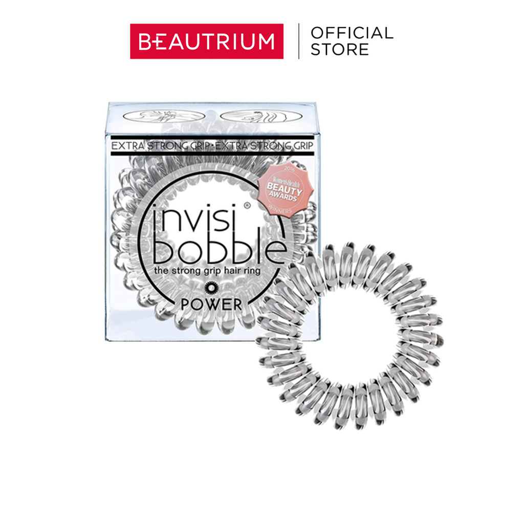 INVISIBOBBLE Power 3pcs Crystal Clear  ยางรัดผม