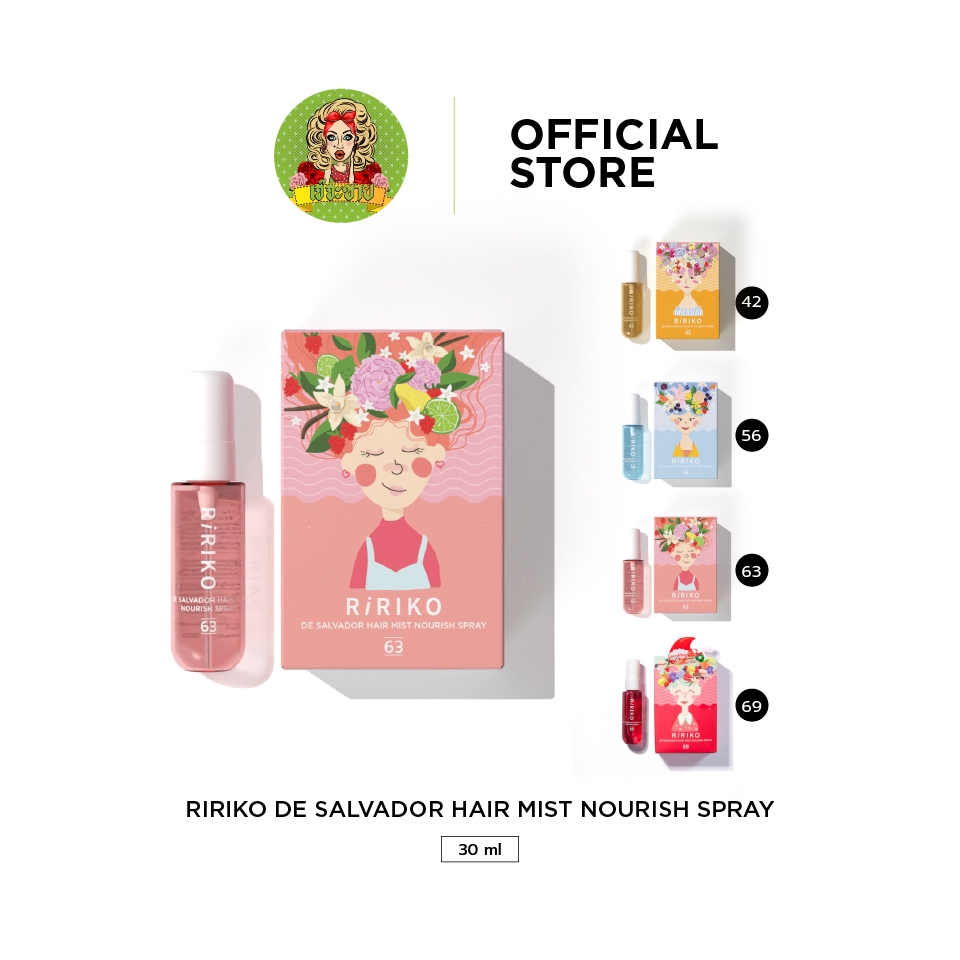 RIRIKO DE SALVADOR HAIR MIST NURISH SPRAY สเปรย์ผมหอม บำรุงผม