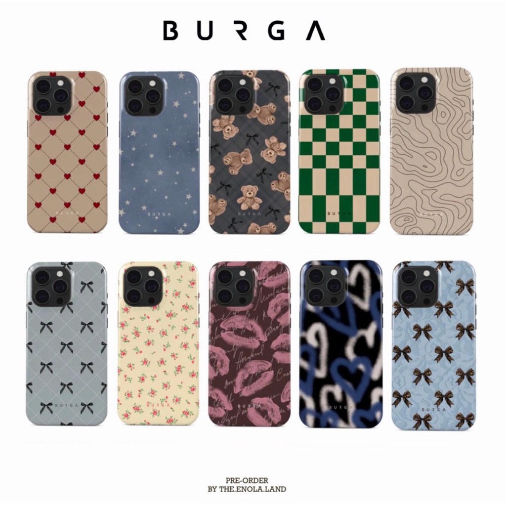 | พรีออเดอร์ | Samsung / Iphone Brand Burga Cases UK🇬🇧 ของแท้ 💯