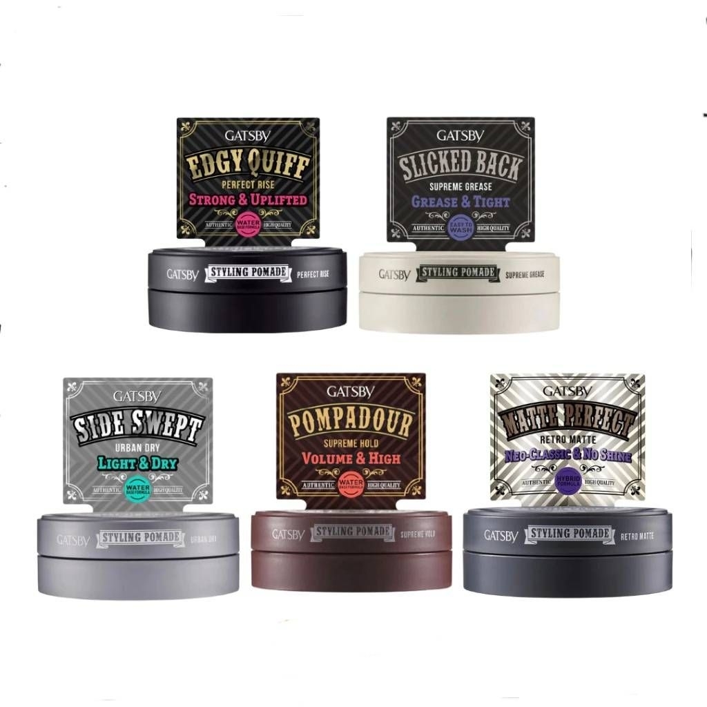GATSBY Styling Pomade 75g  ผลิตภัณฑ์จัดแต่งทรงผมโพเมด
