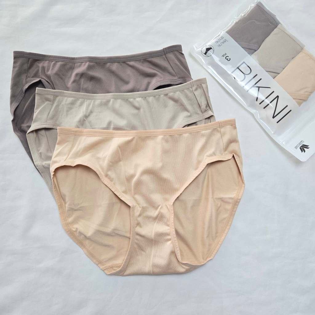 Wacoal (WU2E03) กางเกงในผู้ใหญ่ ทรงบิกินนี่ 1 แพ็ค มี  3 ตัว