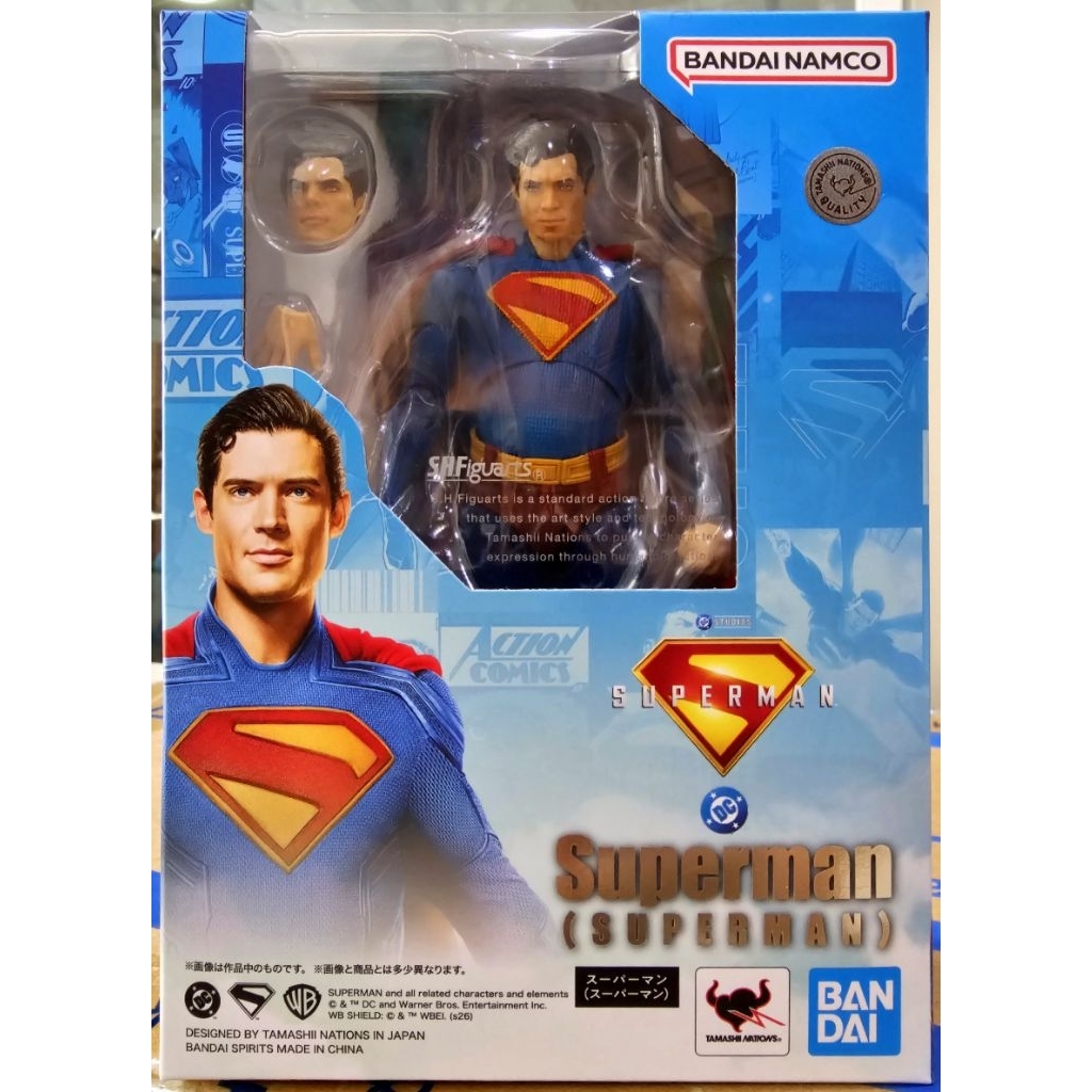 [พร้อมส่ง/มือ 1] S.H.Figuarts Superman (Superman) 4573102692856