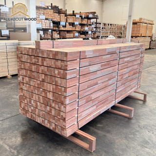 ไม้โครงยางนาไสจ๊อยท์ Finger Joint ขนาด 1" x 2" (17x42 มม.) ยาว 50 cm. / 200 cm.งานไม้แท้ 1 มัด 10 เส้น | All About Wood