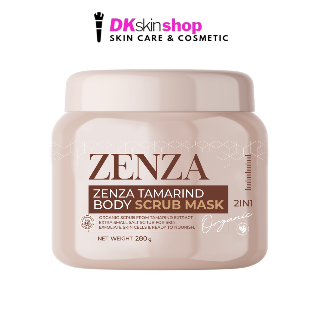 เซ็นซ่า เซ็นซ่า แทมมะริน บอดี้ สครับ มาส์ก ZENZA ZENZA TAMARIND BODY SCRUB MASK ปริมาณสุทธิ 280g.