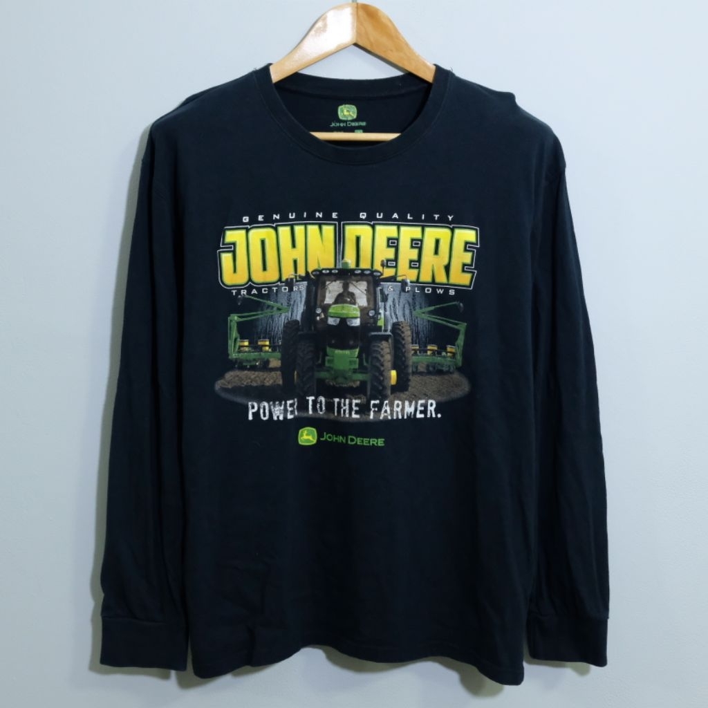 เสื้อยืดแขนยาว John Deere มือสองของแท้