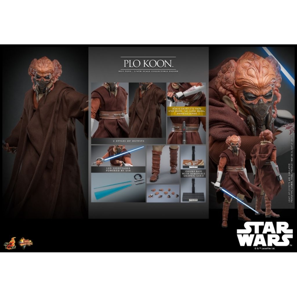 Hot Toys MMS785 Star Wars : Episode III Revenge of the Sith - Plo Koon