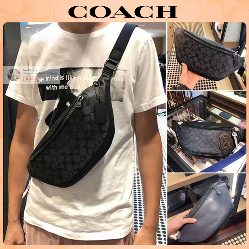 จัดส่งรวดเร็ว，🔥กระเป๋าคาดเอวผู้ชาย กระเป๋าคาดหน้าอก F78777