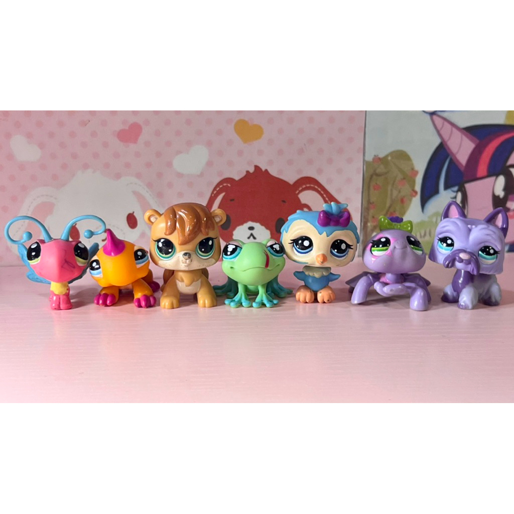 Lps Littlest Pet Shop Toy Rare Vintage Collectible Kawaii 2hand Preloved ของเล่นน่ารักหายากสำหรับเด็