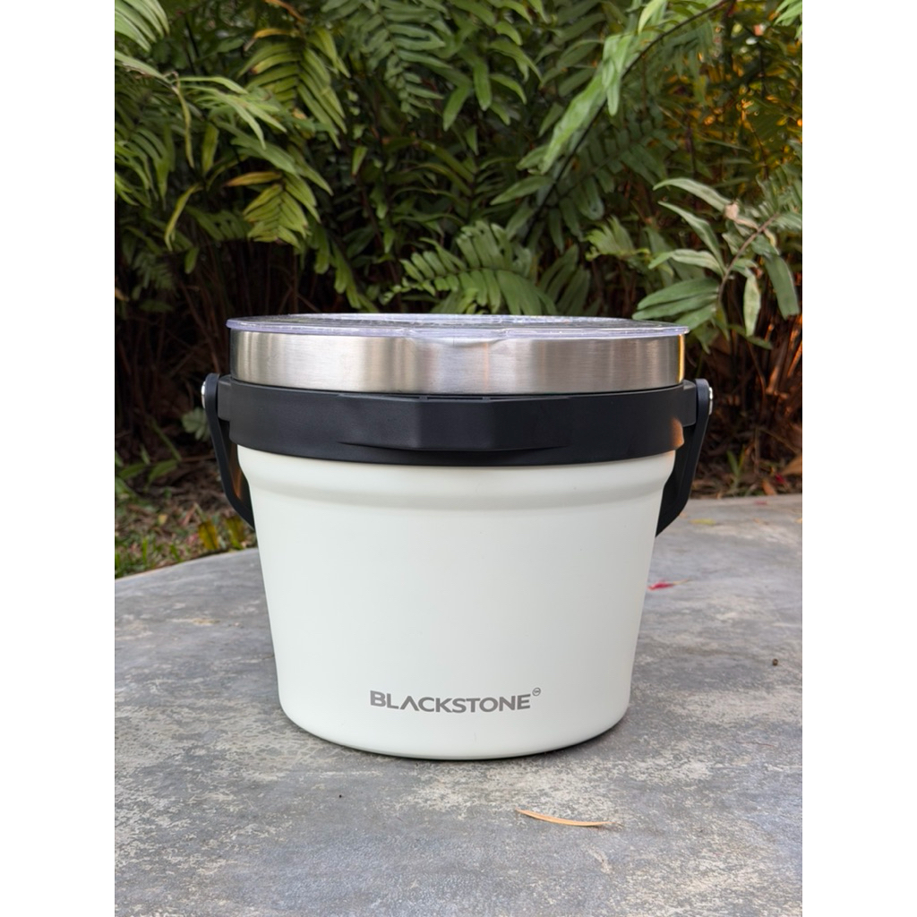 ถังน้ำแข็ง  ❗️พร้อมส่ง ถังเก็บความเย็น ถังน้ำสุดพรีเมียม BLACKSTONE Ice Bucket 304