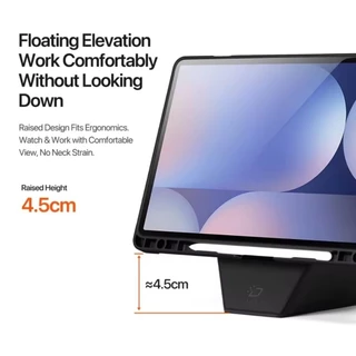 Dux Ducis เคส Samsung Tab S11/S10 Fe/S10 Fe Plus/S10 Lite/S9 Fe Plus/S9 Fe/S9 เคสกันกระแทก เปิด-ปิด 360° ขอบยาง TPU