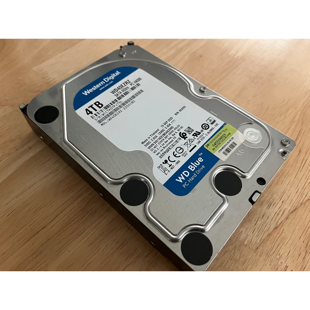 WD Blue HDD 3.5" 4TB (มือสอง)