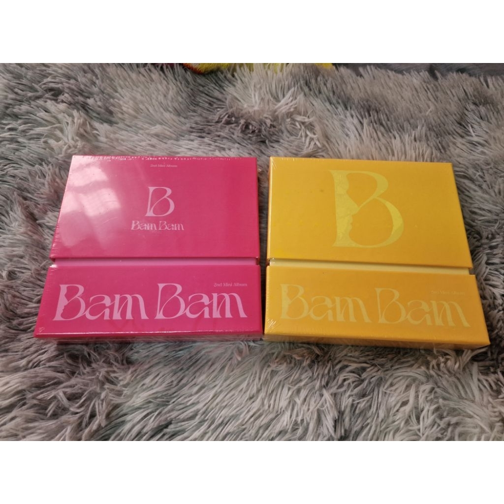 Album Bambam 2nd mini album ไม่แกะซิล