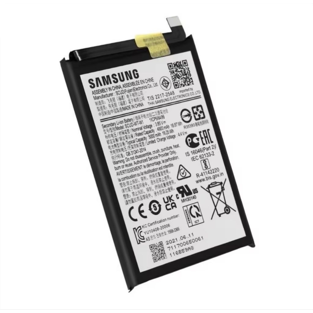 SAMSUNG แบตเตอรี่ แท้ Samsung Galaxy A22 5G SM-A226B battery แบต SCUD-WT-W1/ 5000mAh สินค้ารับประกัน