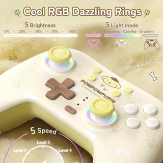 [ส่งด่วน] ของแท้ มีรับประกัน GeekShare Joy Pro Controller Pompompurin , Cinnamoroll , for Switch , PC , Android / iOS