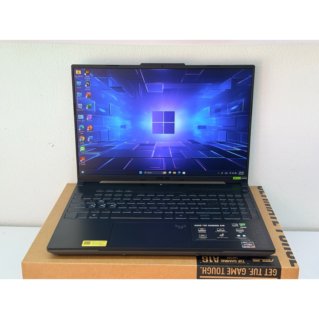 Asus tuf gaming ใหม่ล่าสุด จอ 16.0 144hz Ryzen 7 7445HS Ram 16gb DDR5 VGA RTX 4050 6Gb อายุ 2 เดือน 