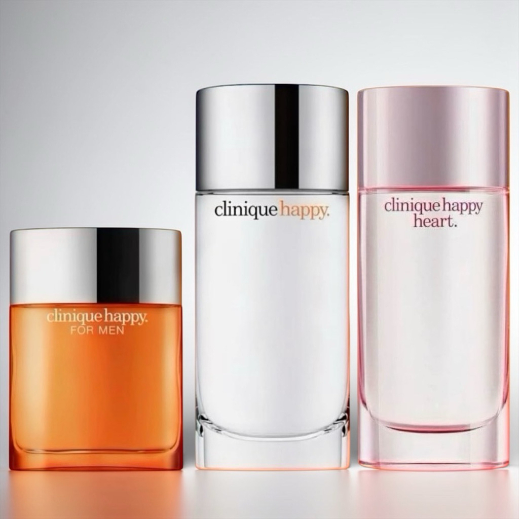 น้ำหอม Clinique Happy และ Happy Heart มีสูตรและขนาดให้เลือก