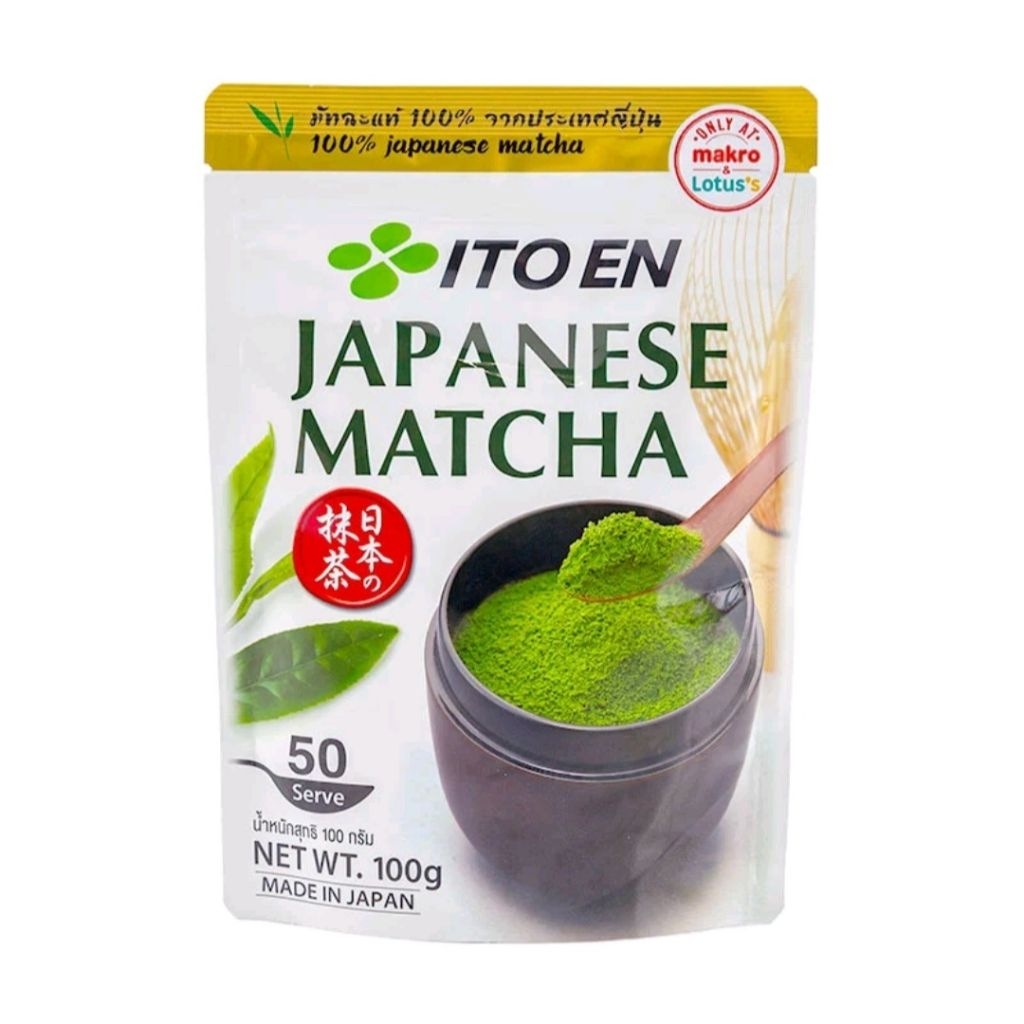 อิโตเอ็น  ITOEN ชาเขียวมัทฉะ ชนิดผง 100 กรัม