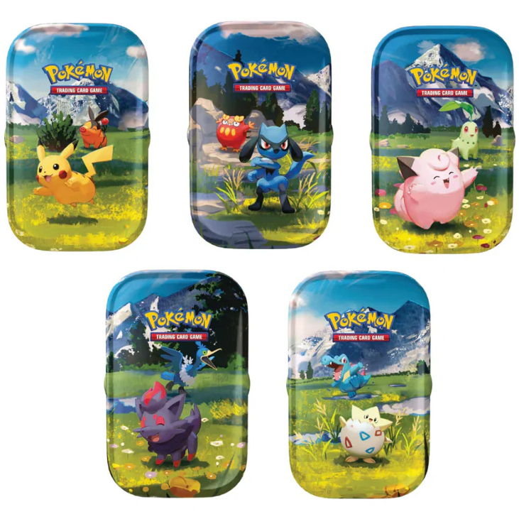 [เลือกแบบ] Pokemon ENG Mega Evolution Ascended Heroes Mini Tin 196214141308 (การ์ดโปเกมอน)