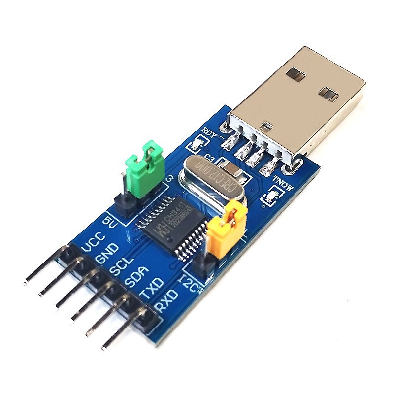 USB to Serial Module CH341A (USB-TTL + I2C)