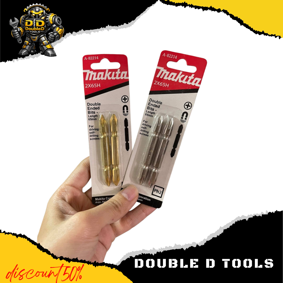 ดอกไขควงลม M สีทอง (แผงแดงคู่) – แม่เหล็กแรงสูง ชุบแข็งพิเศษ [ยกลัง 1,200 ดอก]