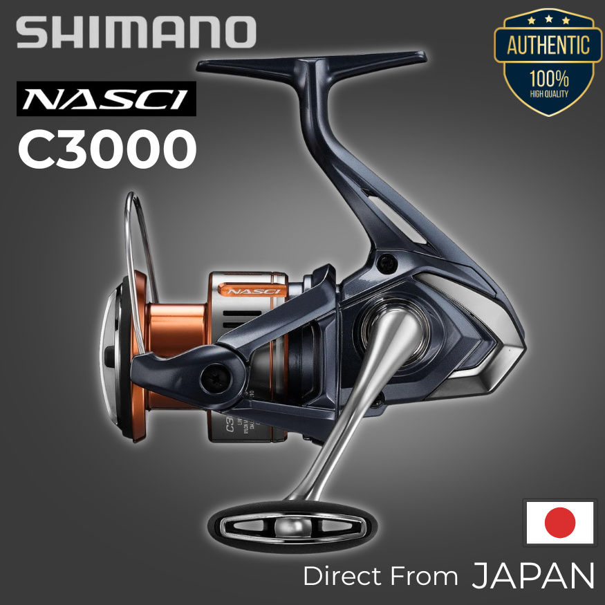 【Direct From Japan】Shimano Spinning Reel 26 Nasci C3000