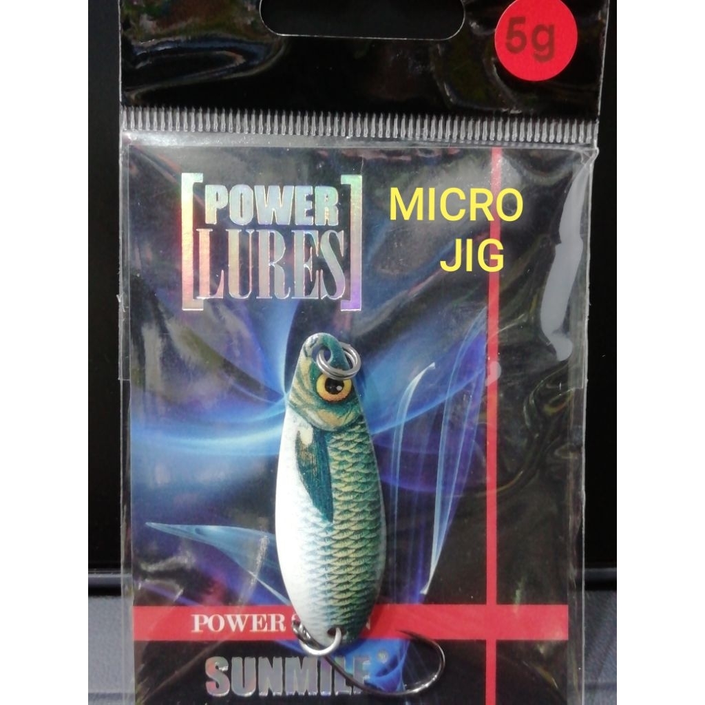 ไมโครสปูลตกปลา อุปกรณ์​ตกปลา​ SIAM SPOON​ MICRO  SPOON​  5g  ลายปลา