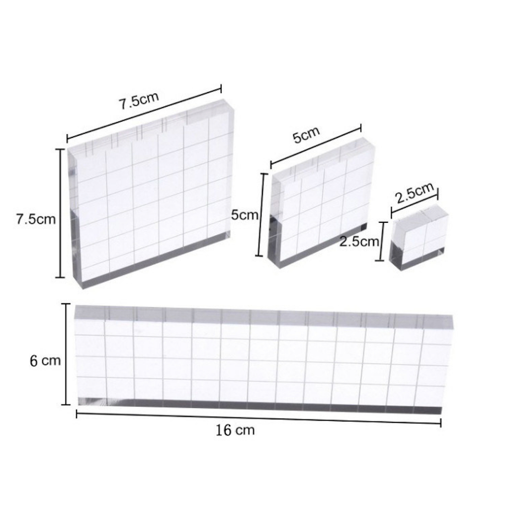 แผ่นอะคริลิค สำหรับงาน DIY หนา 1 cm พร้อมส่ง!