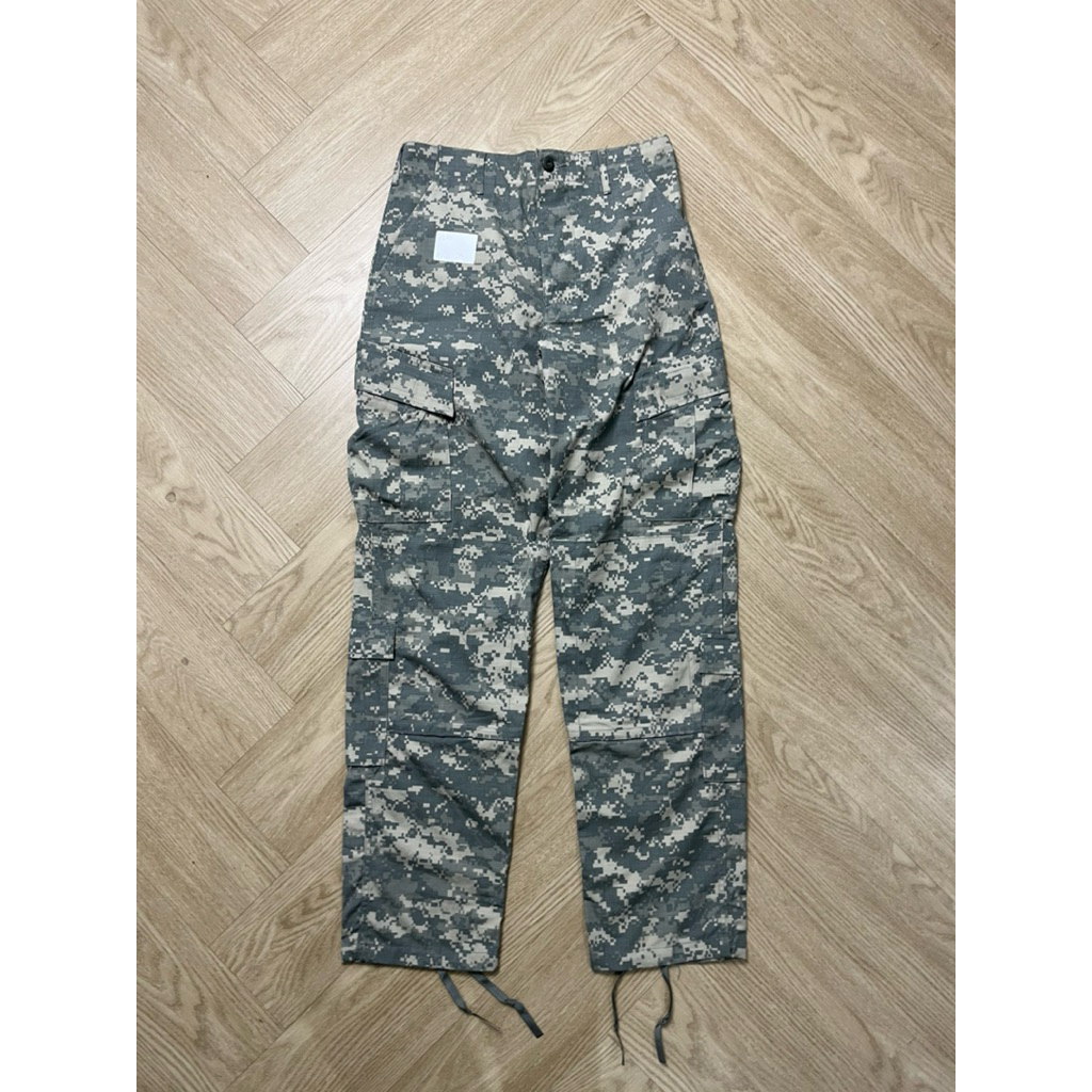 เอว32  ยาว45  กางเกงทหารอเมริกาแท้ ลายพราง งานกอฃทัพ USA ลายมัลติแคม ACU วูดแลนด์ ผ้าหนา ทนทาน #H240