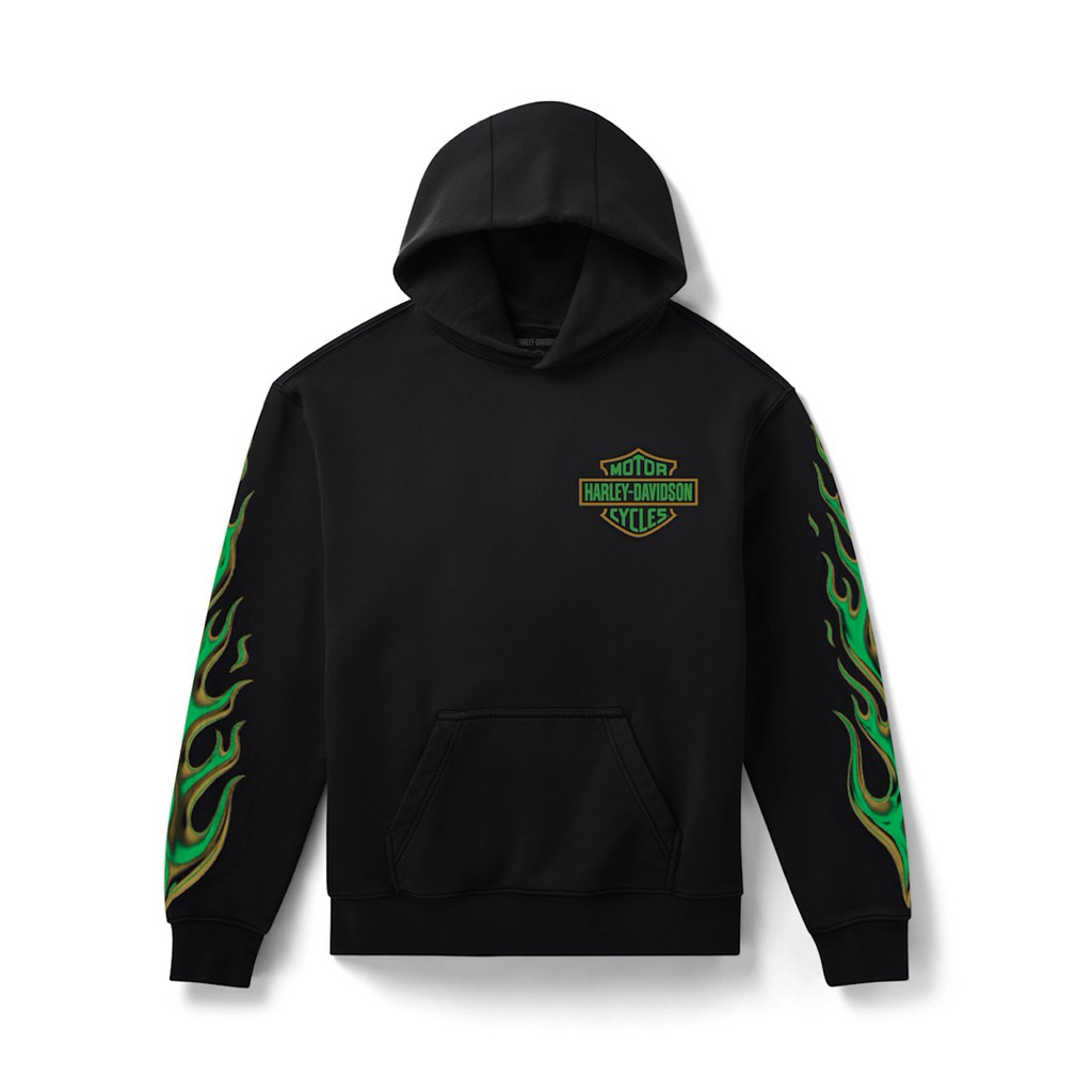 เสื้อฮู๊ด H-D SKULLY MCGEE PULLOVER FLEECE HOODIE