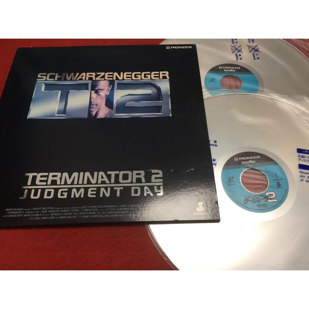Terminator 2 -  Judgment Day ขนาด 12 นิ้ว 2LaserDisc B116