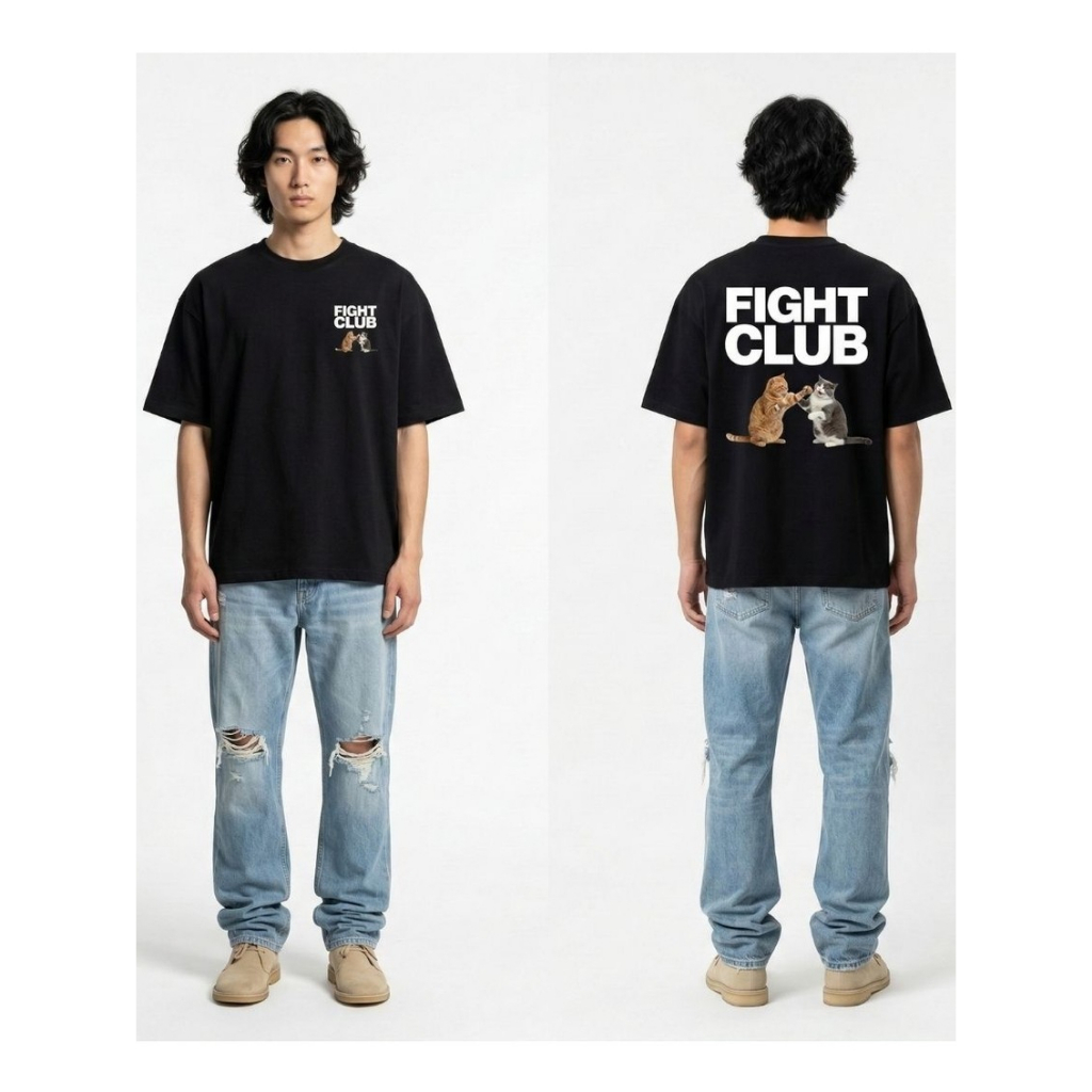 HOT ITEM 2026! CHMM PREMIUM OVERSIZE –FIGHTCLUBแมว