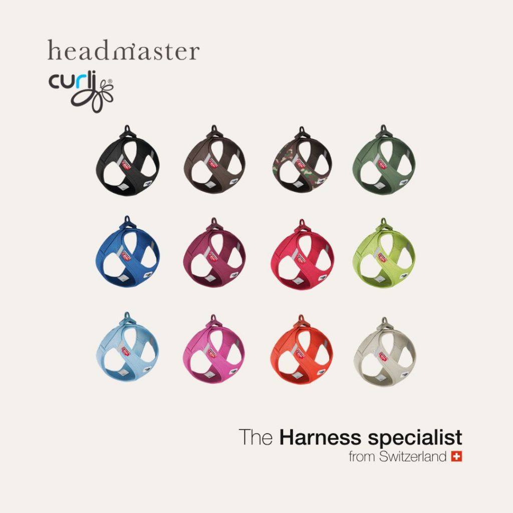 curli Clasp Air Mesh Vest Harness สายรัดอกฮาแนส สำหรับสุนัขและแมว