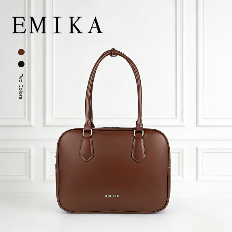 EMIKA Toast Bag กระเป๋าสะพายสุภาพสตรี กระเป๋าถือเด็กผู้หญิง ความจุขนาดใหญ่