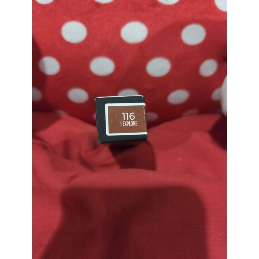 L'OREAL Rouge signature ลิปทาริมฝีปาก เบอร์ 116 สี I explore สภาพ 98%