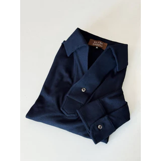 one piece collar long sleeve polo โปโลแขนยาวรุ่นปกวันพีซ