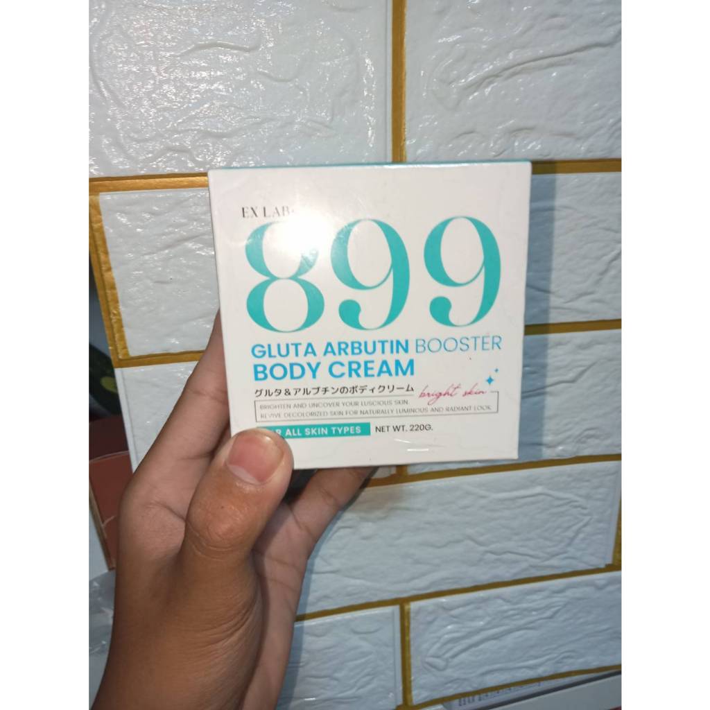 EX LABS 899 Gluta Arbutin Booster Body Cream เอ็ก แล็ปซ์ 899 กลูต้า อาร์บูติน บูสเตอร์ บอดี้ ครีม 1 