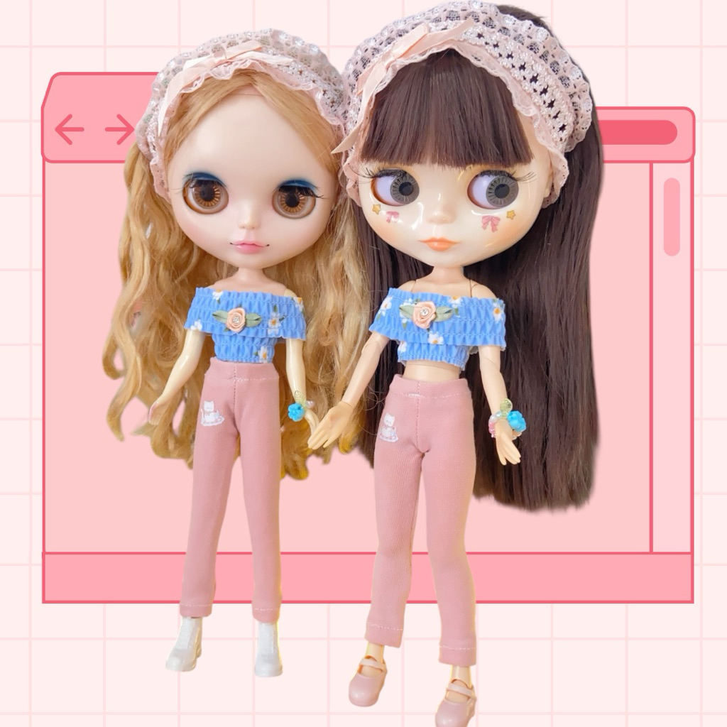 💕🎀Set ชุดตุ๊กตาบลายธ์น่ารักๆ สุดคุ้ม💕🎀