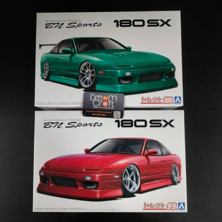 AOSHIMA 1/24 BN Sports RPS13 180SX `96 (โมเดลรถประกอบ Model DreamCraft)