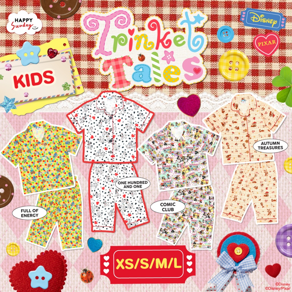 [KIDS] TRINKET TALES PYJAMAS