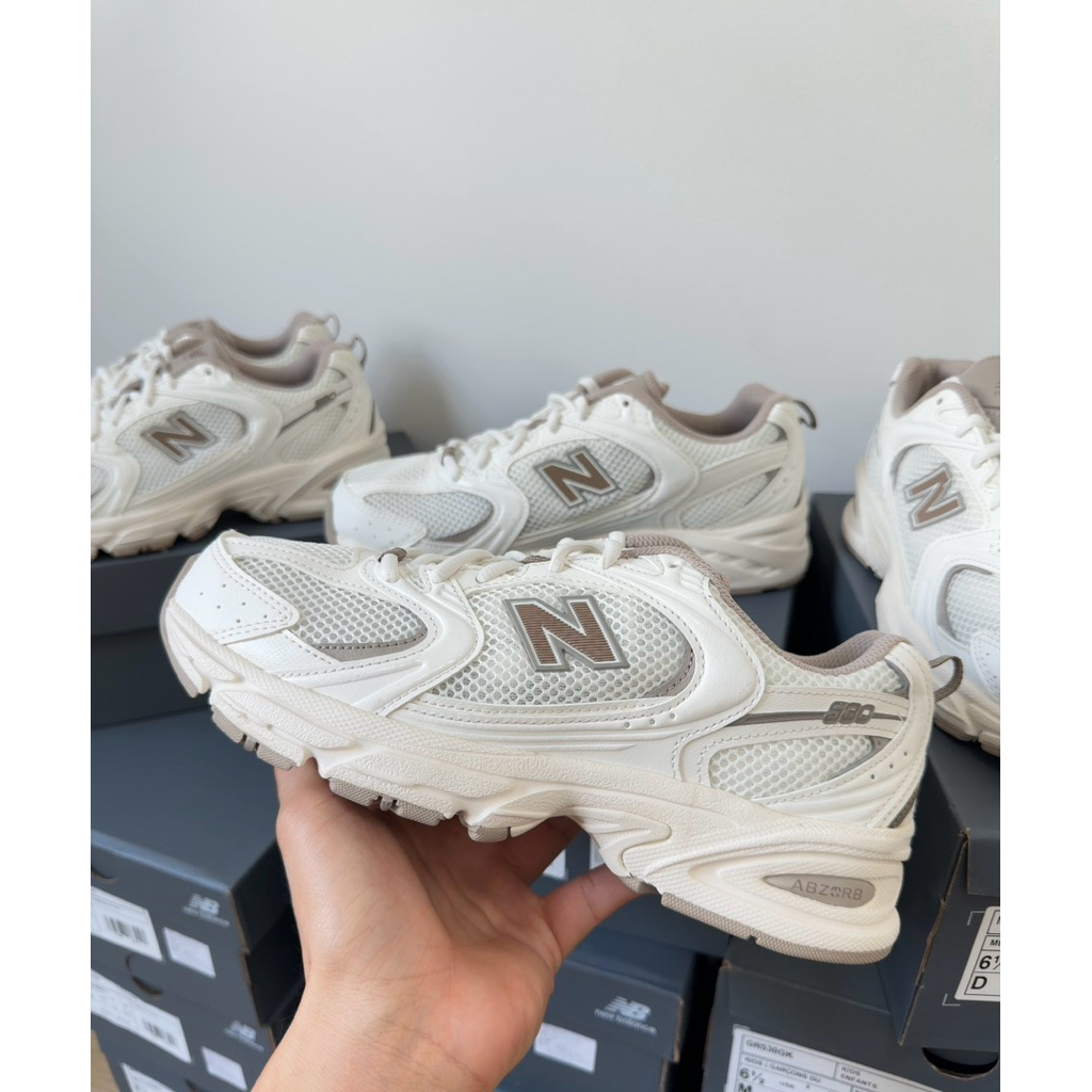 [ พร้อมส่ง ป้ายไทย 🇹🇭🇹🇭 ] New Balance MR 530 JSM สีน้ำตาล ครีมๆ หายาก ของแท้ 100%