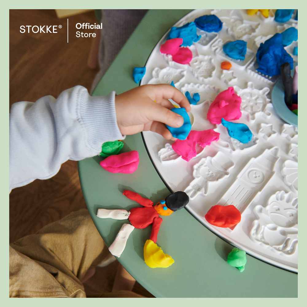 Stokke® MuTable™ Play Dough Board V2 - Play Dough Mould for the MuTable™ Kids' Activity Table image 5