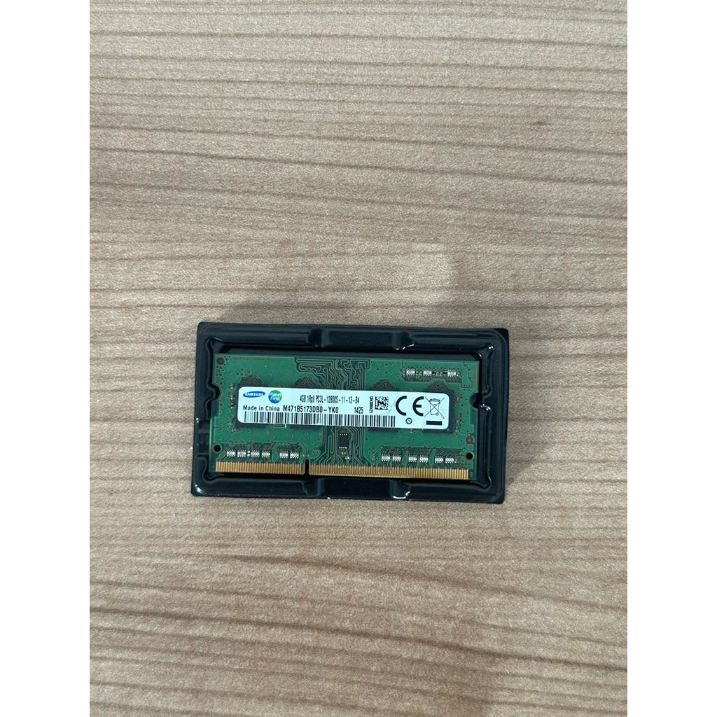 RAM Notebook มือสอง  Samsung 4GB 1Rx8 PC3L-12800S-11-13-B4 / แรม DDR3L ขนาด4GB