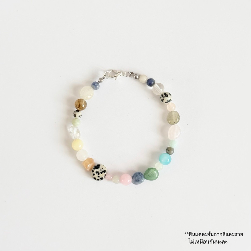 lucky bracelet 🕊️ กำไลหินลูกปัด กำไลข้อมือ กำไลหินมงคล กำไลหินที่รวมทุกพลังงานดีๆ งาน ความรัก โชคดี เงิน