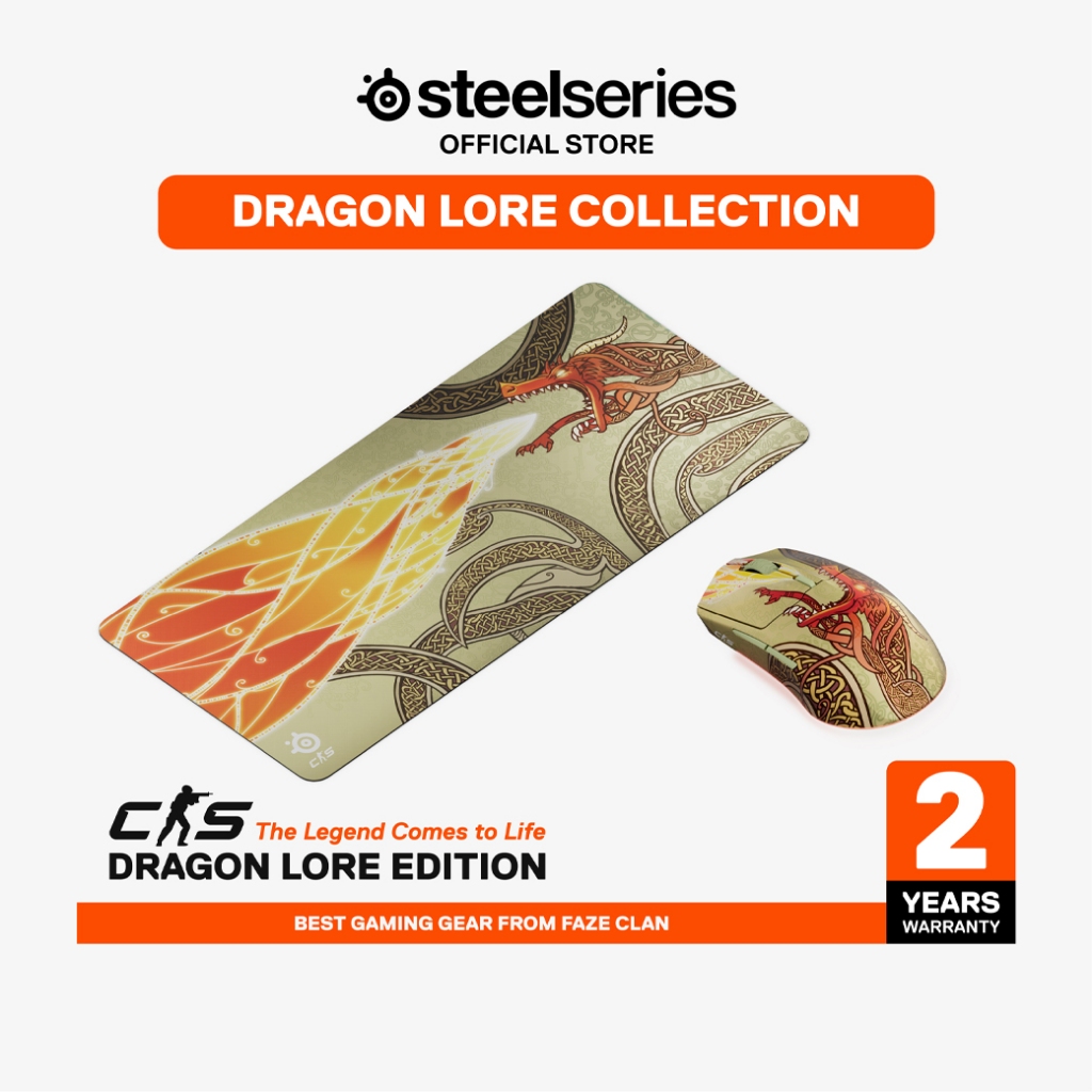 SteelSeries x CS2 Dragon Lore Collection