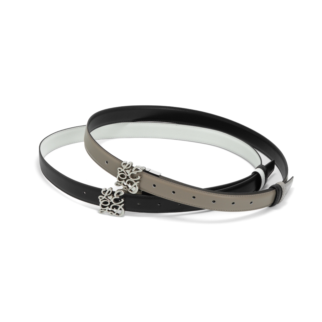 [ LoveGood ] Lawrence เข็มขัดหนังวัวแท้ ใช้ได้ 2 ด้านในเส้นเดียว หัวเข็มขัดเคลือบ Nickel-Free รูปที่ 5