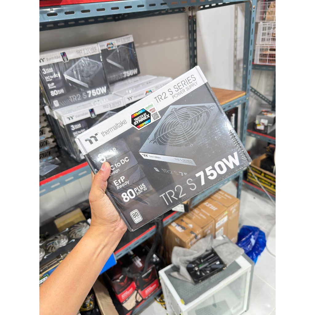 POWER SUPPLY (อุปกรณ์จ่ายไฟ) THERMALTAKE TR2 S 750W 80 PLUS